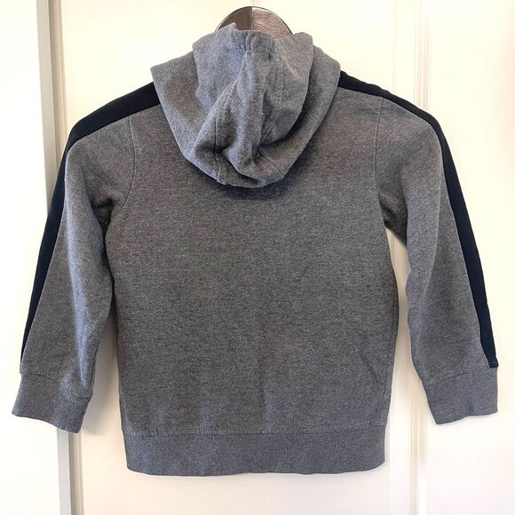 Puma Kids' Boys Gray Fleece Pullover Sweatshirt Hoodie Size 4-5 Years - Picture 3 of 7